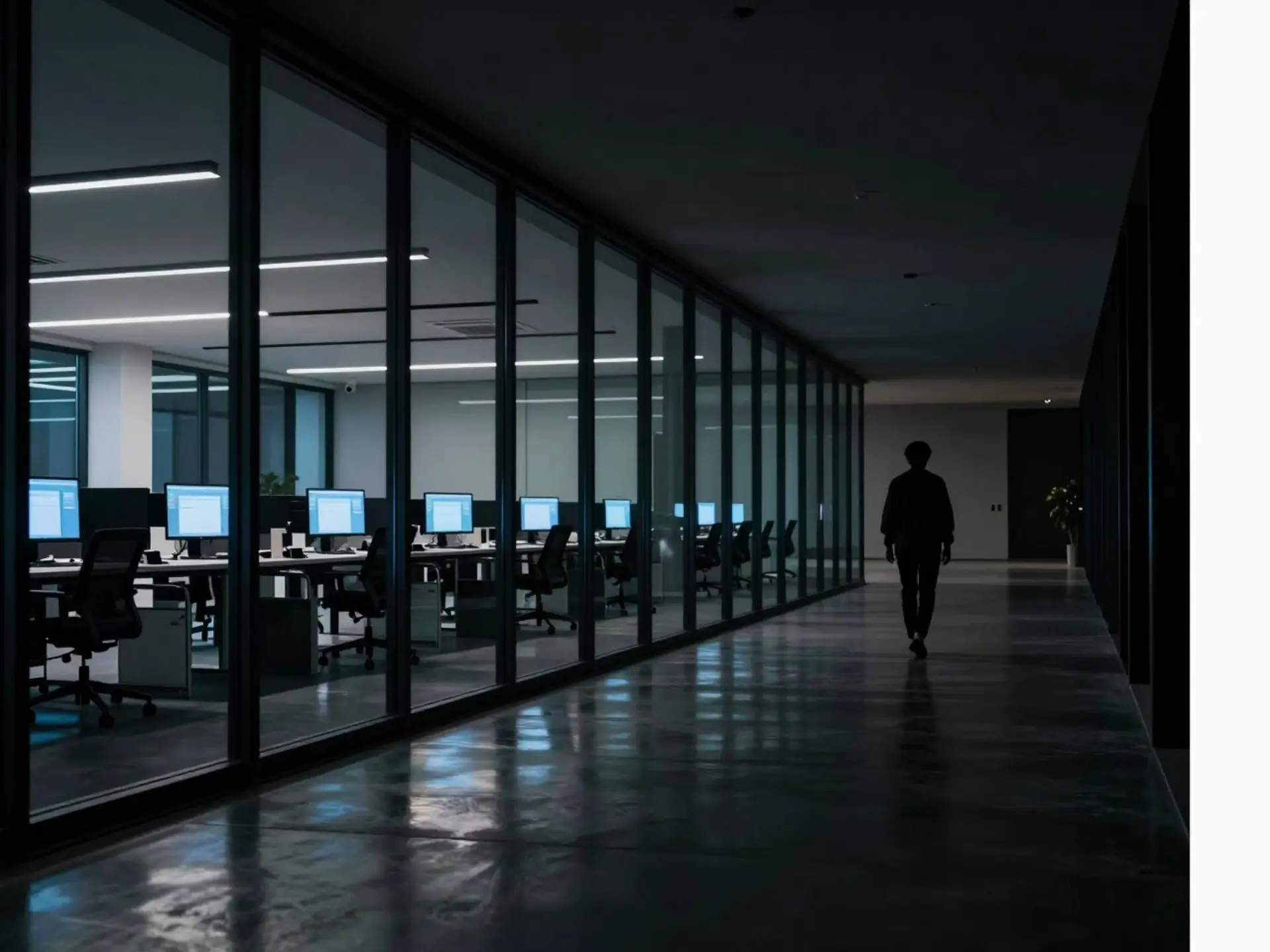 Modern office environment focused on data-driven marketing